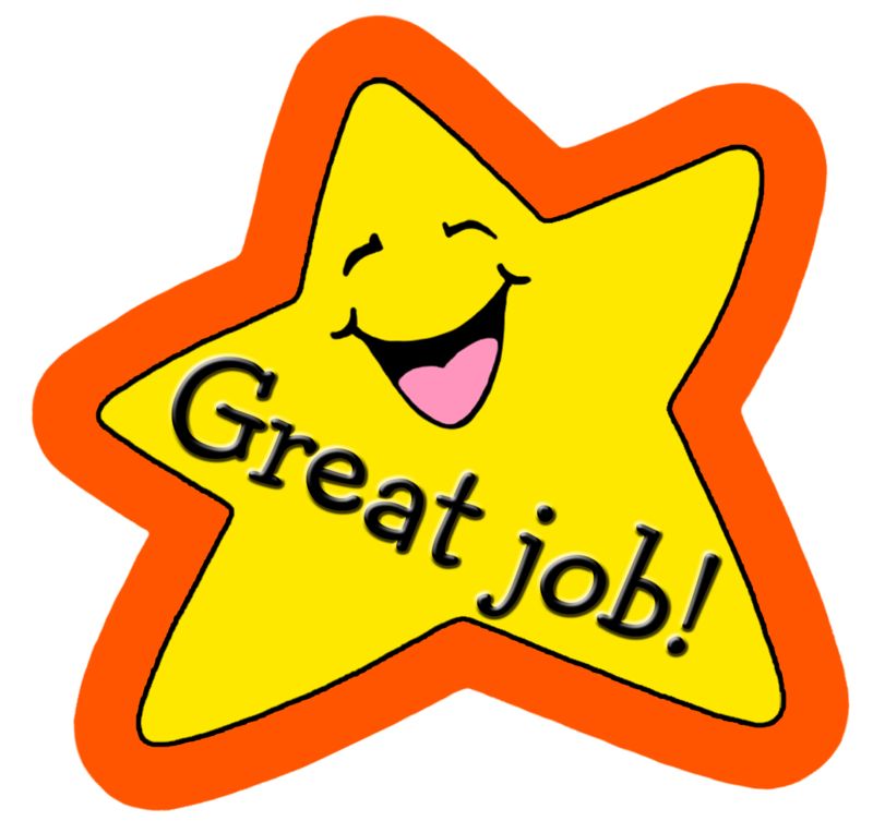Great job!