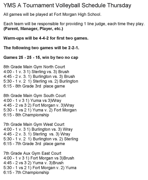 YMS A Tournamanet