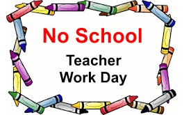 No School Teacher Word Day