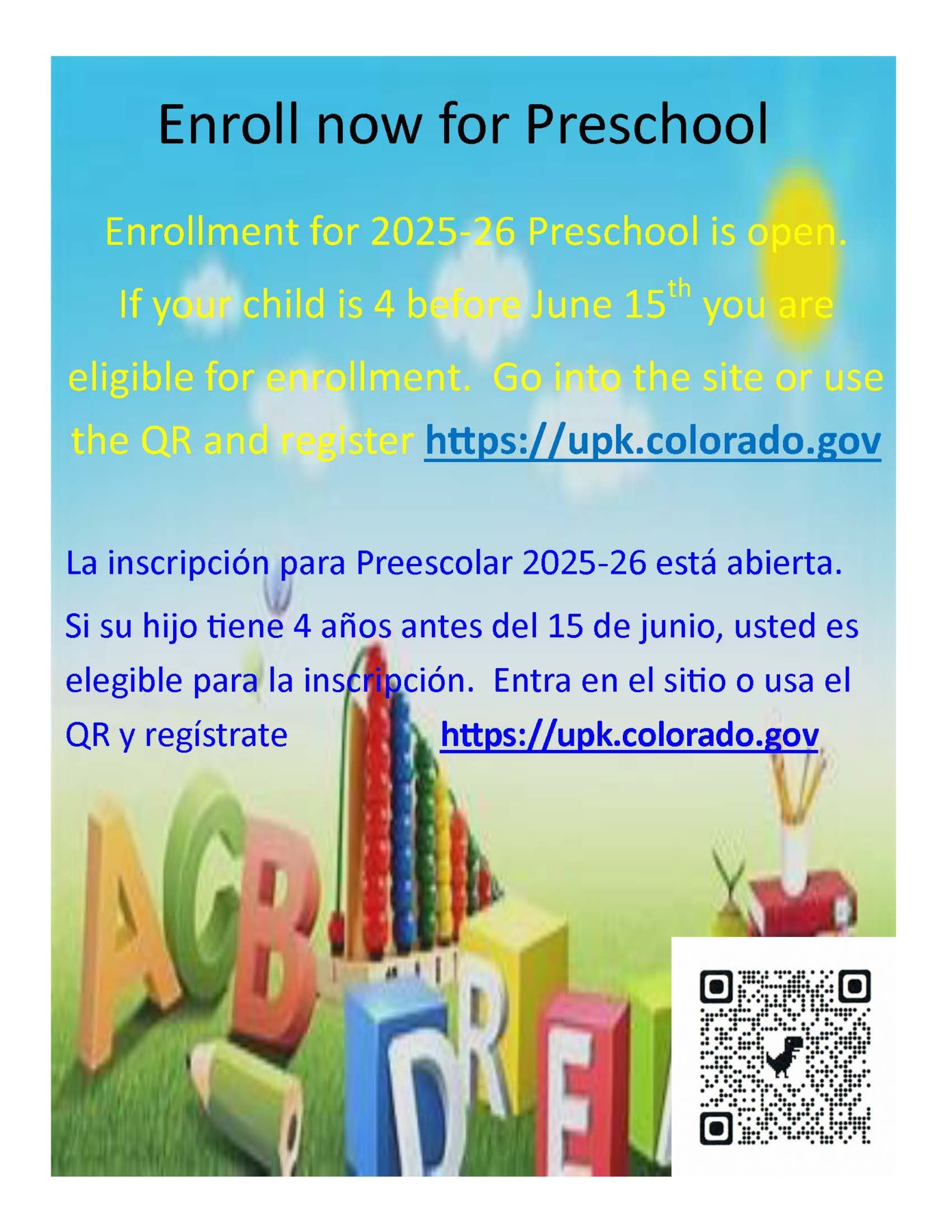Preschool enrollment